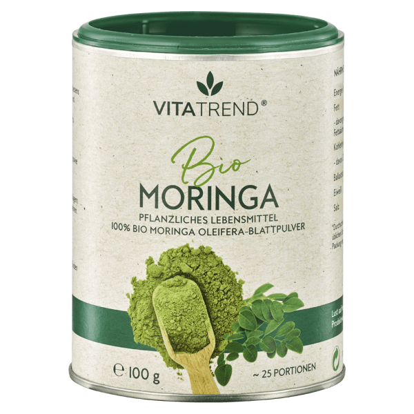 vitatrend Økologisk Moringa pulver 100g