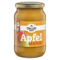 Bauckhof  Økologisk æble-mangopuré Bauckhof  Økologisk æble-mangopuré