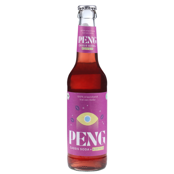 PENG Øko Cassis sodavand med koffein