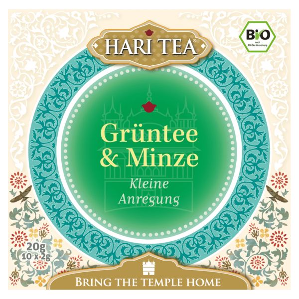 Hari Tea Økologisk grøn te og mynte