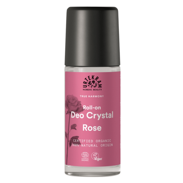 Urtekram Rose krystaldeo roll-on, 50 ml