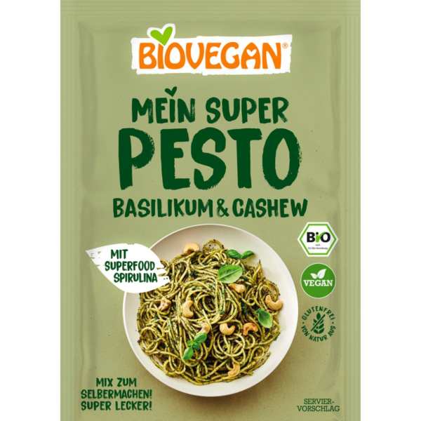 Biovegan Økologisk My Super Pesto Basilikum-Cashew