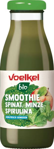 Voelkel Økologisk Smoothie Spinat Mynte Spirulina