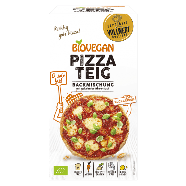 Biovegan Økologisk pizzadej-bagning mix