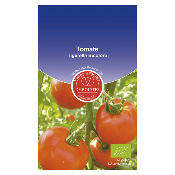 DE Bolster Økologisk salat tomat, Tigerella Bicolore