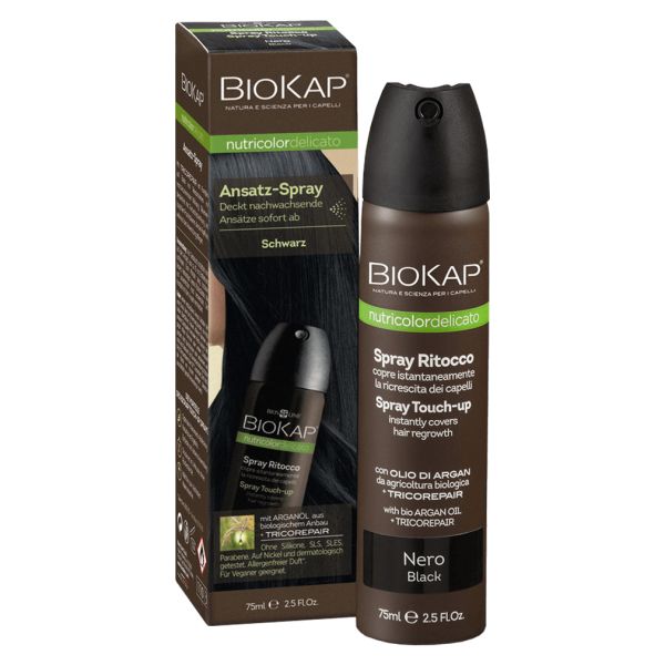 BioKap Sort spray til hårrødder