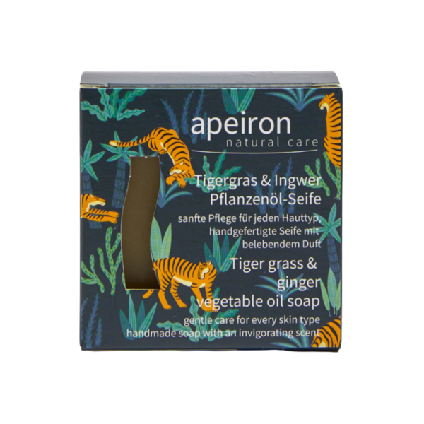 Apeiron Tigergras &amp; Ingwer Seife