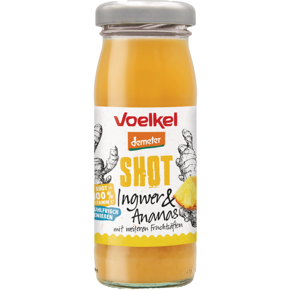 Voelkel Bio Shot Ingwer &amp; Ananas