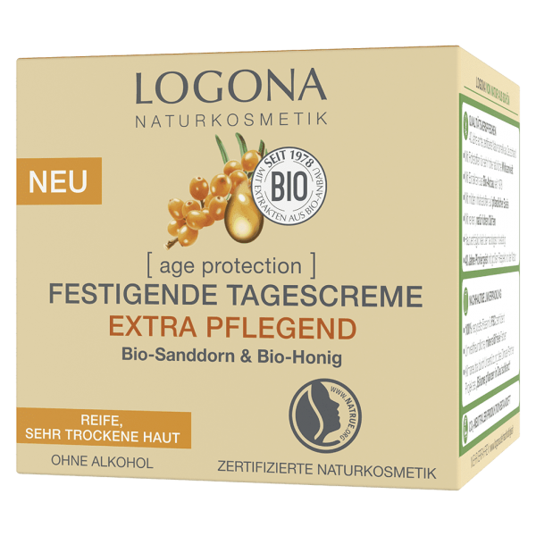 Logona Age Protection Firming Day Cream, ekstra nærende