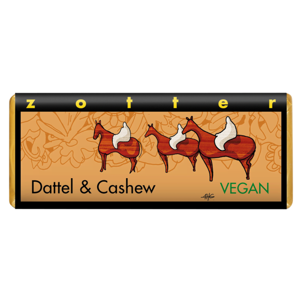 Zotter Økologiske dadler og cashewnødder