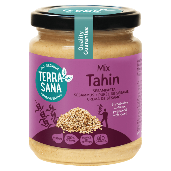 TerraSana Økologisk Tahini Mix - Sesampuré