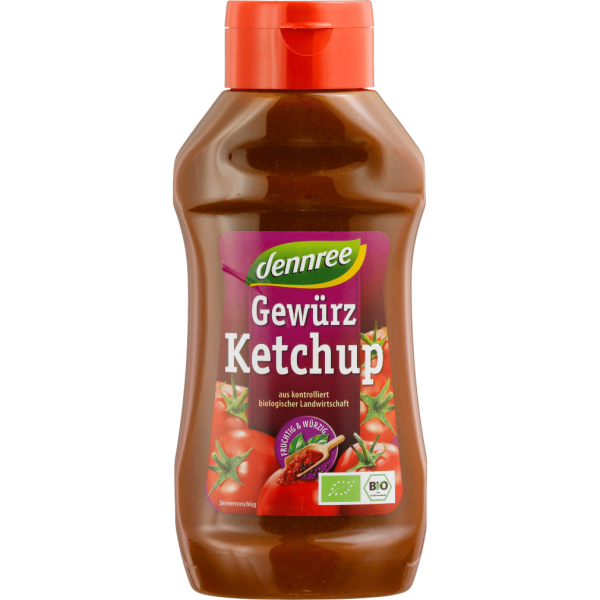 dennree Økologisk krydret ketchup