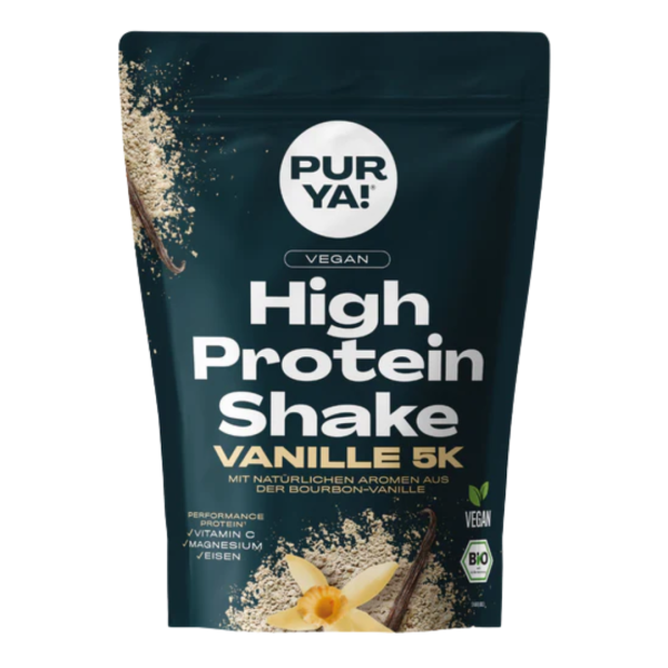 PURYA! Bio High Protein Shake, Vanille