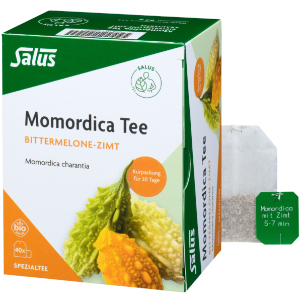 Salus Økologisk Momordica te med kanel, 40 tebreve