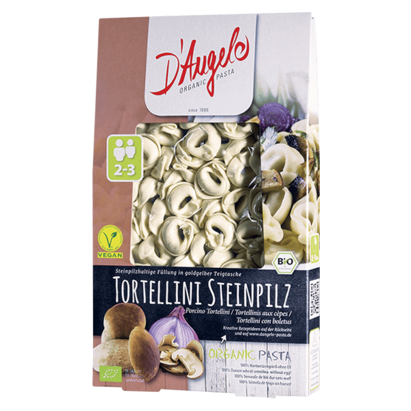 D&#039;Angelo Økologisk tortellini porcini 250g