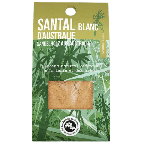 AROMANDISE Weiß Australische Sandelholz - Räucherstäbchen