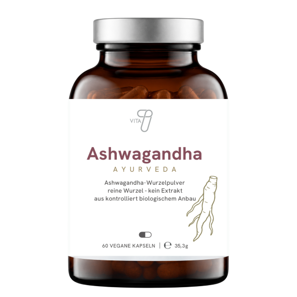 vita7 Bio Ashwagandha, 60 Kapseln