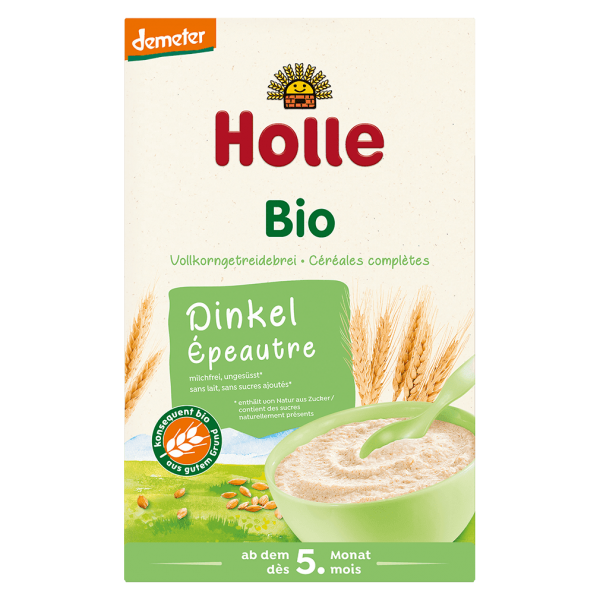 Holle Økologisk babygrød spelt, 250g