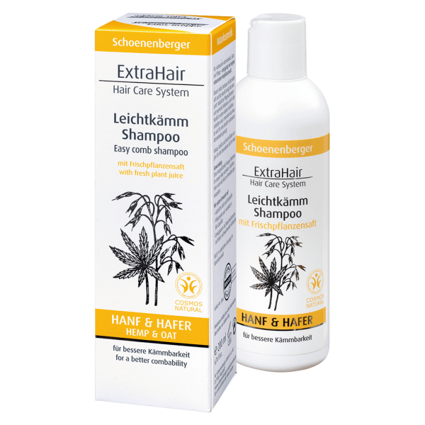 Schoenenberger ExtraHair® letkæmmende shampoo, 200 ml
