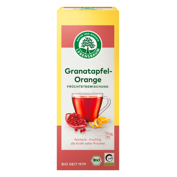 Lebensbaum Bio Granatapfel-Orange, Filterbeutel