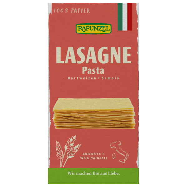 Rapunzel Bio Lasagne-Platten Semola