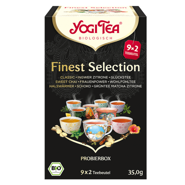 Yogi Tea Økologisk Finest Selection-smagekasse