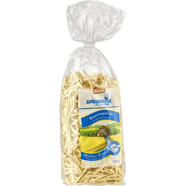 Spielberger Økologiske bondespätzle af durumhvede, demeter, 500g
