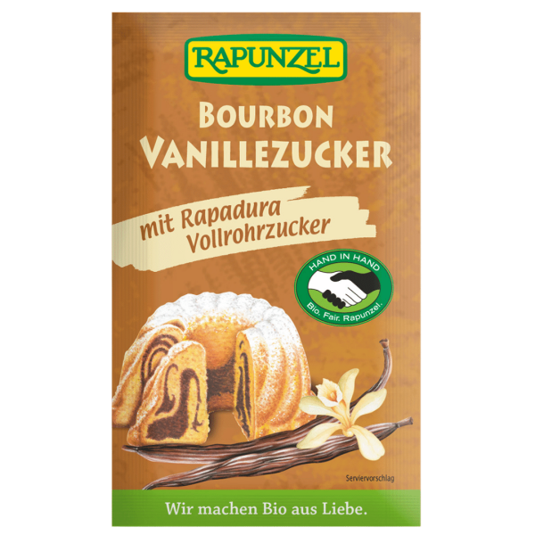 Rapunzel Bio Vanillezucker Bourbon mit Rapadura