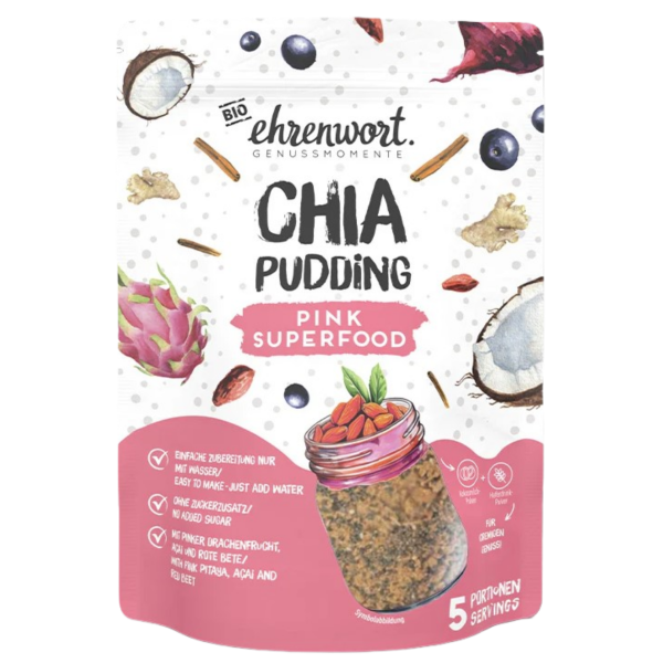 Ehrenwort Bio Chia Pudding Pink Superfood