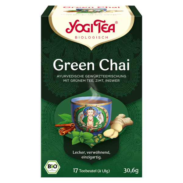 Yogi Tea Økologisk grøn chai te
