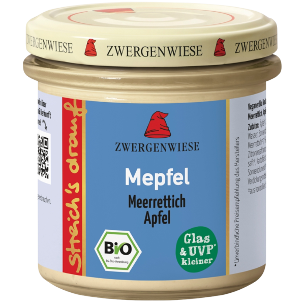 Zwergenwiese Økologisk smørepålæg på æbler