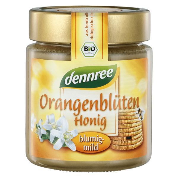 dennree Økologisk honning af appelsinblomster