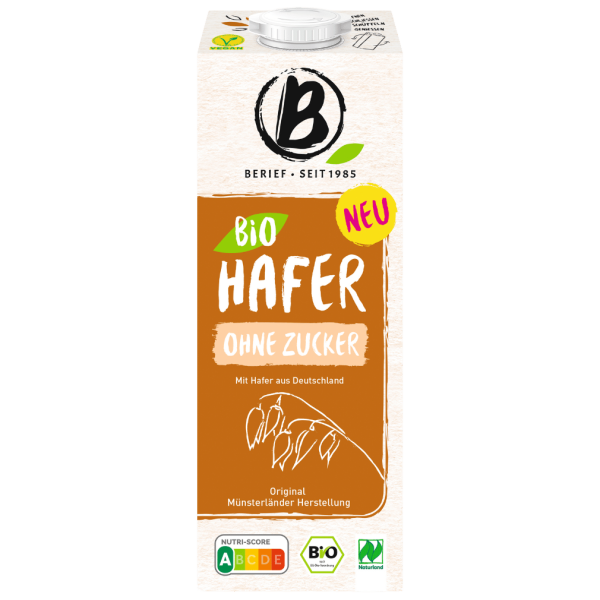 Berief Bio Naturland Hafer ohne Zucker