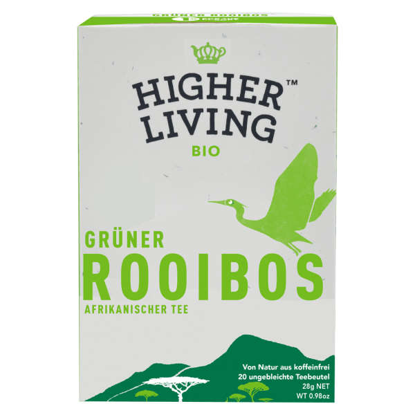 Higher Living Økologisk grøn rooibos