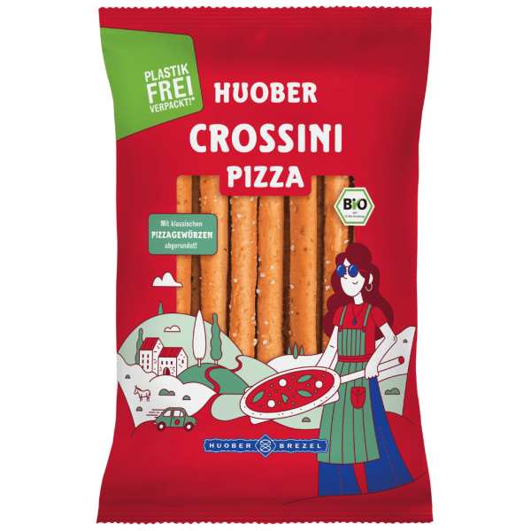 Huober Økologisk Crossini Pizza