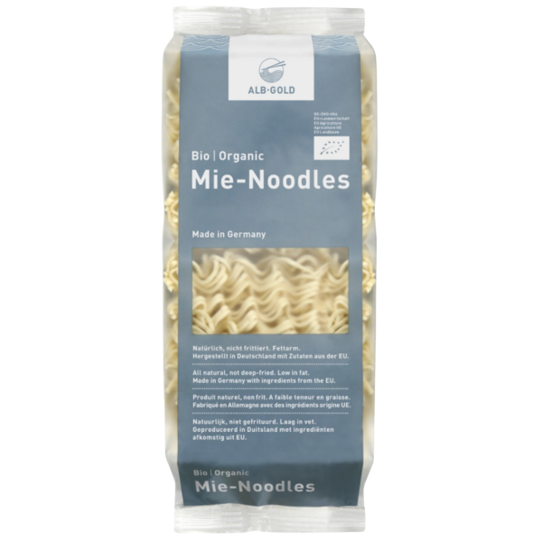 Alb-Gold Alb-Gold økologiske mie-nudler uden æg, 250 g