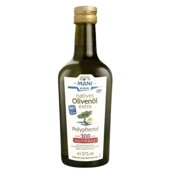 Mani Økologisk ekstra jomfruolivenolie, polyphenol