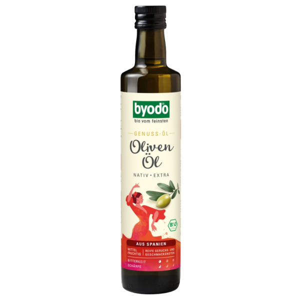 byodo Bio Olivenöl nativ extra, aus Spanien