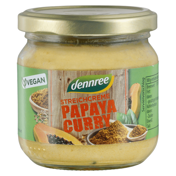 dennree Økologisk papaya-krysmørbrad