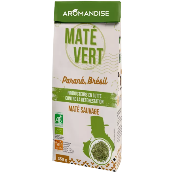 AROMANDISE Bio Wilder grüner Mate, 350g