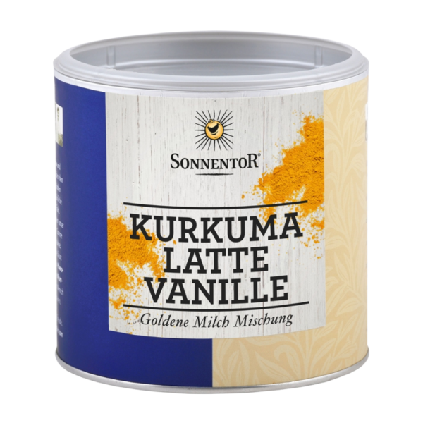 Sonnentor Bio Kurkuma Latte Vanille 230 g, Gastrodose klein