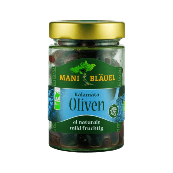 Mani Økologiske Kalamata-oliven al Naturale