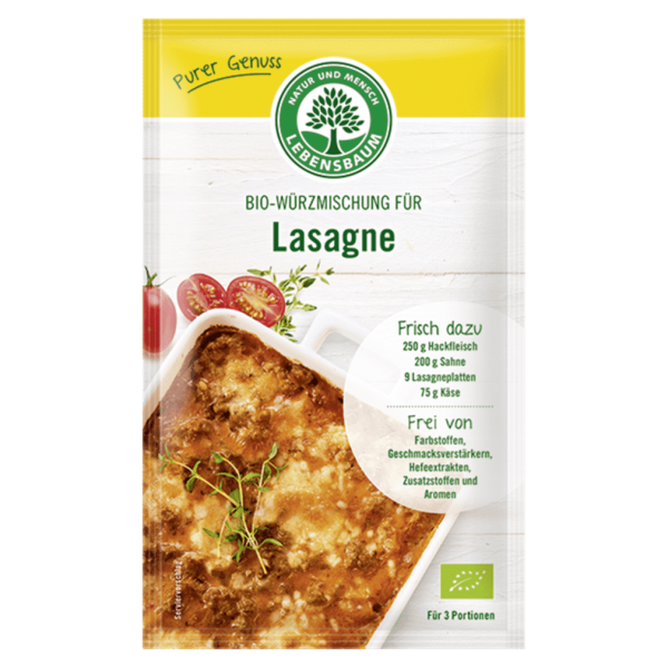 Lebensbaum Økologisk krydderiblanding til lasagne