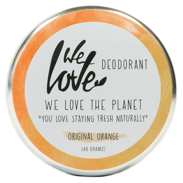 We Love The Planet Deodorantcreme Original Orange