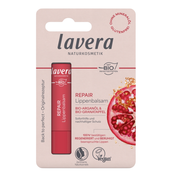 Lavera Repair læbepomade med granatæble og argan, 1 stk.