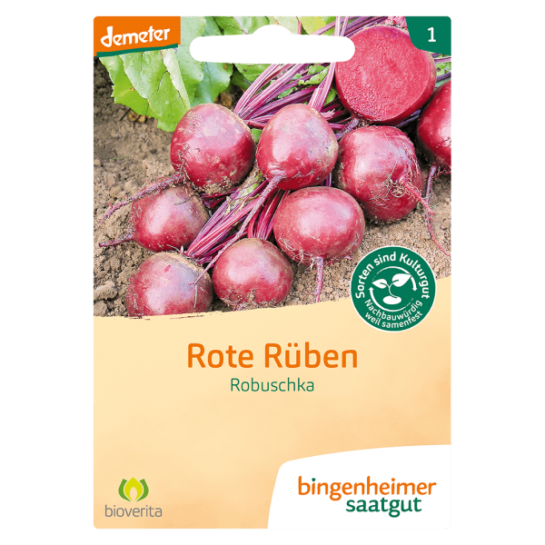 Bingenheimer Saatgut Økologiske rødbeder, Robuschka