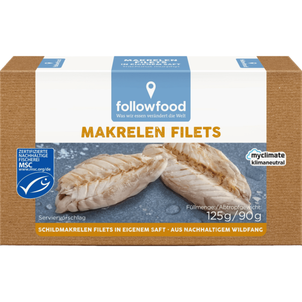 followfood Makrelfileter i egen lage
