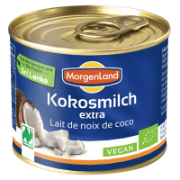 MorgenLand Økologisk kokosmælk ekstra, 200 ml MorgenLand Økologisk kokosmælk ekstra, 200 ml