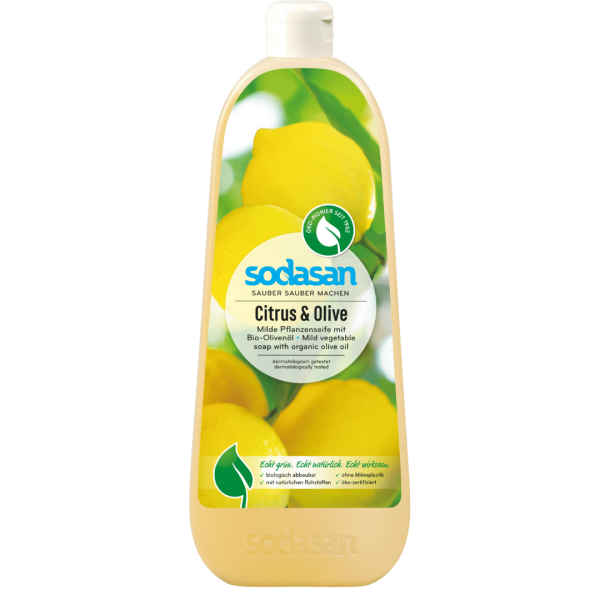 Sodasan Flydende sæbe Citrus &amp; Olive