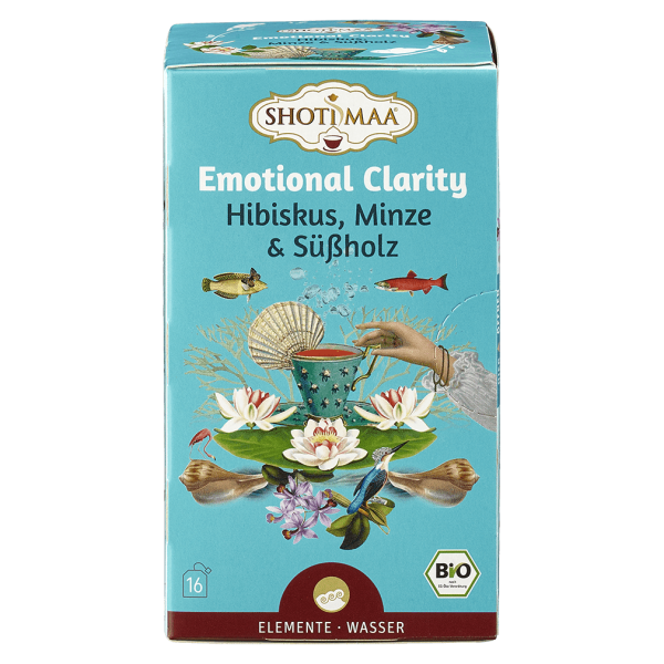 Shotimaa Økologisk Emotional Hibiscus, mynte &amp; lakrids te